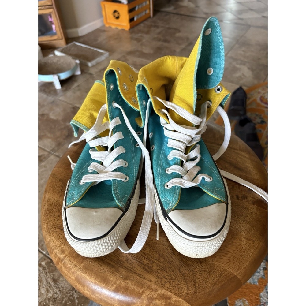 Converse  All Star Made in USA 1980's Super High Top Size 6 Mens Women's 8